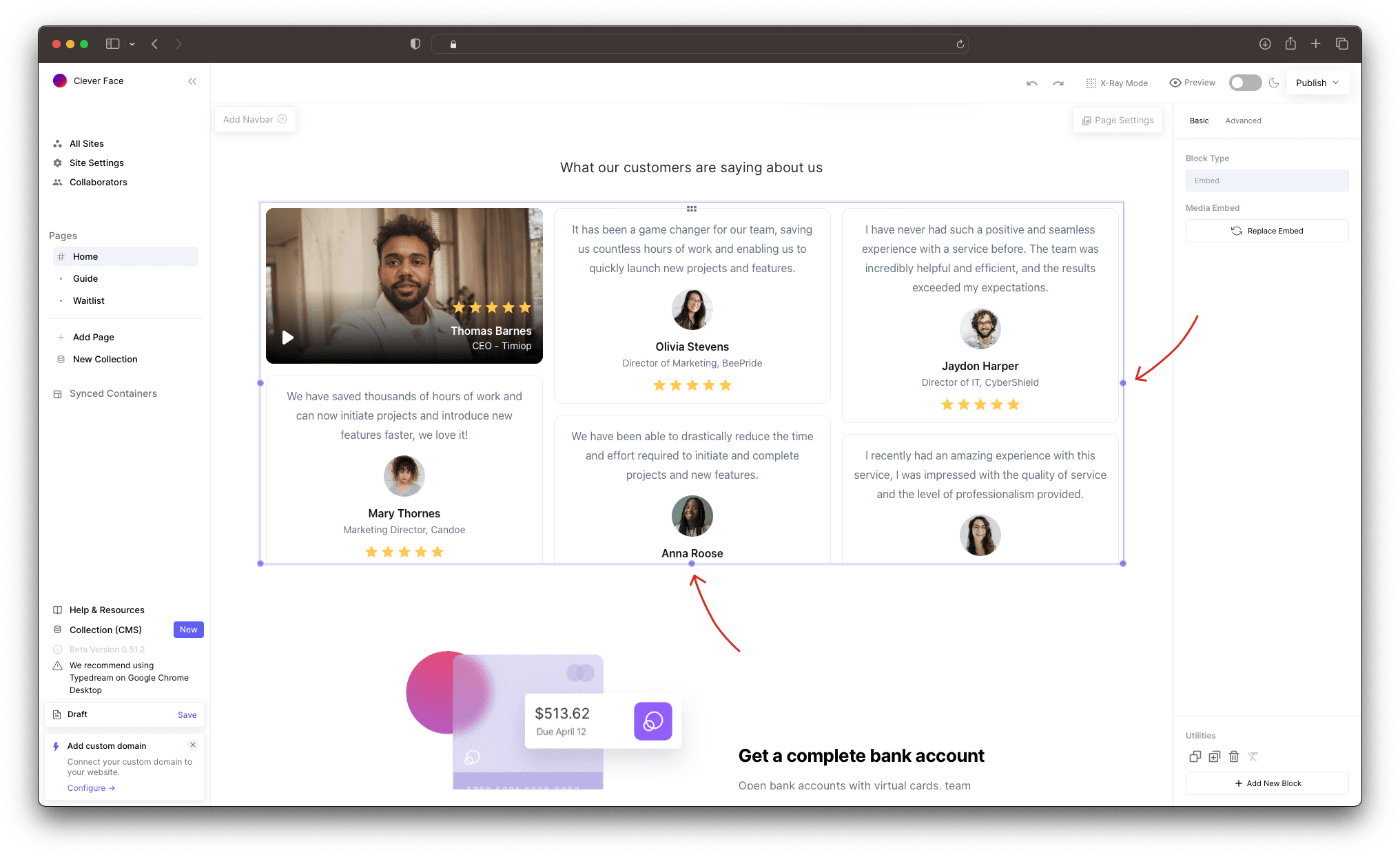 Step - 2: Insert Embed block